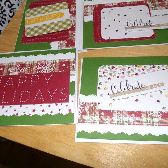 Handmade Stampin' Up! Christmas Card Set - Lot 1 - Picture 4 of 7